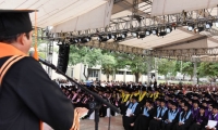 Ceremonia de graduación. 