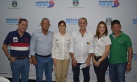 El alcalde de Aracataca, Pedro Sánchez, gestionó los recursos en la última sesión del Ocad en Santa Marta.