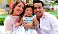 Martín Elías y familia. 