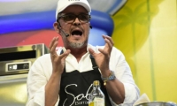 El chef samario Guillermo Vives.