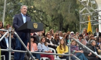 Presidente de Colombia, Iván Duque.