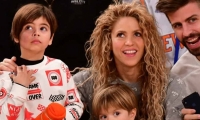 Shakira y su familia.