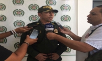 Coronel Gustavo Berdugo Garavito, Comandante de la Policía Metropolitana de Santa Marta.