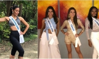 La candidata del departamento del Magdalena al Concurso Rumbo a Miss Universo 2018.