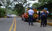 Organismos de socorro colaboran en la búsqueda del niño.