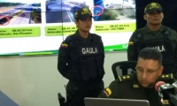 El General Fernando Murillo Orrego, Director Nacional del Gaula de la Policía
