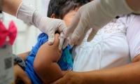 La Secretaría de Salud del Magdalena realizó un balance con corte al 7 de enero de 2019 y ha vacunado a un total de 6.061 niños.