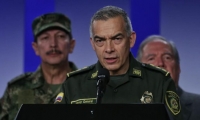 General Óscar Atehortúa, director nacional de la Policía.