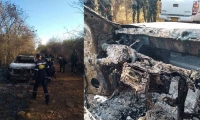 En la camioneta del ganadero fue hallado un cadáver calcinado. 