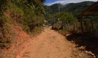18 kilómetros más de placa huella construirá la Gobernación en la zona entre Minca y La Tagua.