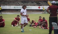 El técnico samario le apuesta a sacar un buen resultado en Barranquilla. 