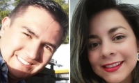 Viviana Muñoz. asesinada, y su esposo Maurico-Quiroga, hallado muerto 