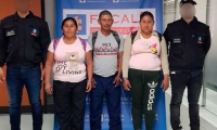 Padre y tías de la menor asesinada en 2013.