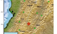 Sismo en la región andina