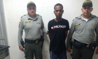 Daniel David Zúñiga Cabarcas, natural de Cartagena, quien habría robado las pertenencias a un turista bogotano y a una extranjera de nacionalidad argentina.