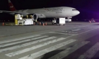 Avión ruso que arribó a Venezuela.