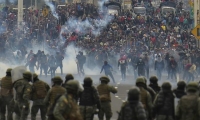 Manifestaciones en Ecuador