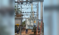 Este jueves, Electricaribe instalará nuevo transformador de potencia en Guamal.