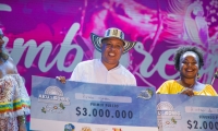 Estos fueron los ganadores del Festival de Tambores del Caribe. 