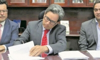 Alberto Carrasquilla, ministro de Hacienda.