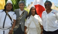 El embajador de Japón Keiishiro Morishita visitó el resguardo indígena de Bunkwimake en la Sierra Nevada de Santa Marta