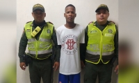 Policía Metropolitana de Santa Marta Capturado