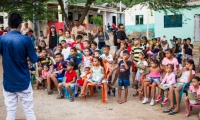 Varias de las actividades de la EFAC en Santa Marta. 