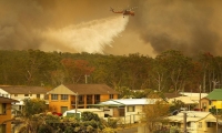 Incendios forestales en Australia.