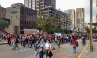 Protesta este sábado en Bogotá