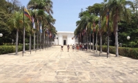 Plaza de Banderas de la Quinta de San Pedro Alejandrino