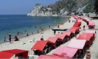 El hecho se registró el sábado en Playa Blanca. 