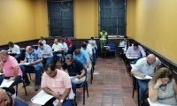 La prueba contó con la participación de los 52 aspirantes y fue aplicada por la Universidad de la Costa.