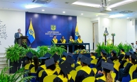 Ceremonia de graduación en la Sergio Arboleda, Santa Marta