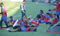 Entrenamiento del Unión.