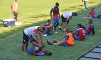 Entrenamiento del Unión.