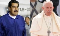 Nicolas Maduro y el Papa Fransisco