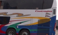 El bus estaba adscrito a la empresa Cootragua Star.