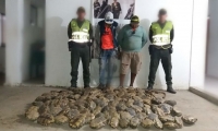 Pedro Manuel Estaría Martínez  y Javier Eduardo Fonseca Marchena, capturados por caza ilegal