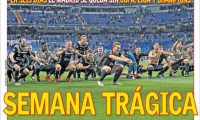 Los principales diarios deportivos españoles titularon "Semana Trágica" y "Fin de una era" tras la derrota del Real Madrid por 1- 4 ante el Ajax.