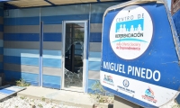 Fue hurtado el Centro de Emprendimiento en el barrio Miguel Pinedo