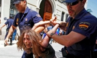 María Gombau fue detenida junto a su pareja por asesinar a sus hijos.
