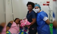 Llega al mundo la primera niña en el centro de salud de La Paz