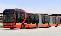 Bus electrico de la compañia BYD