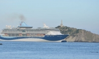 El crucero llega procedente de Cartagena.