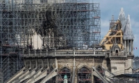 Catedral de Notre Dame afectada por incendio