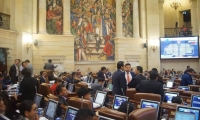 Recinto de la Cámara de Representantes.