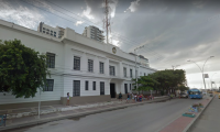 Comando de la Policía Metropolitana de Santa Marta.