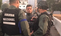 Leopoldo López, luego de ser liberado.