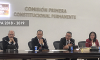 Sesión de la Comisión Primera del Senado