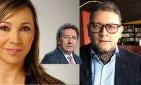 Periodista Darcy Quinn, Fiscal Néstor Humberto Martínez y docente Fabián Sanabria